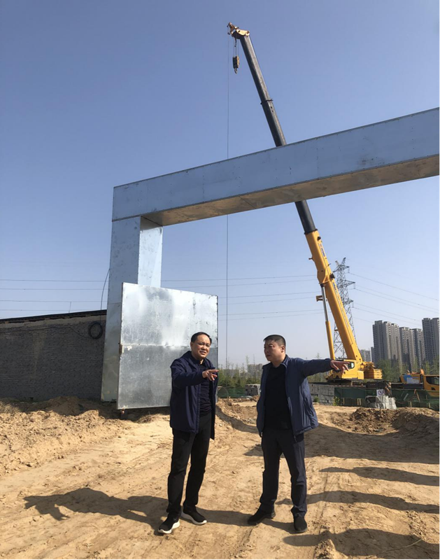 华体会网页版-华体会（中国）官方在线登录
党委委员、副总经理张岩到侯寨新镇区安置区调研项目建设工作